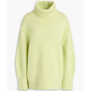 Jonathan Simkhai $595 Leylani Turtleneck Sweater‎ Wool Cashmere NWT Womens XS